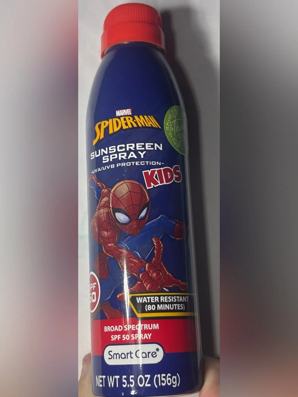 4 New Marvel Spider-Man Kids Bath & Sanitizer Set – Blue/Red